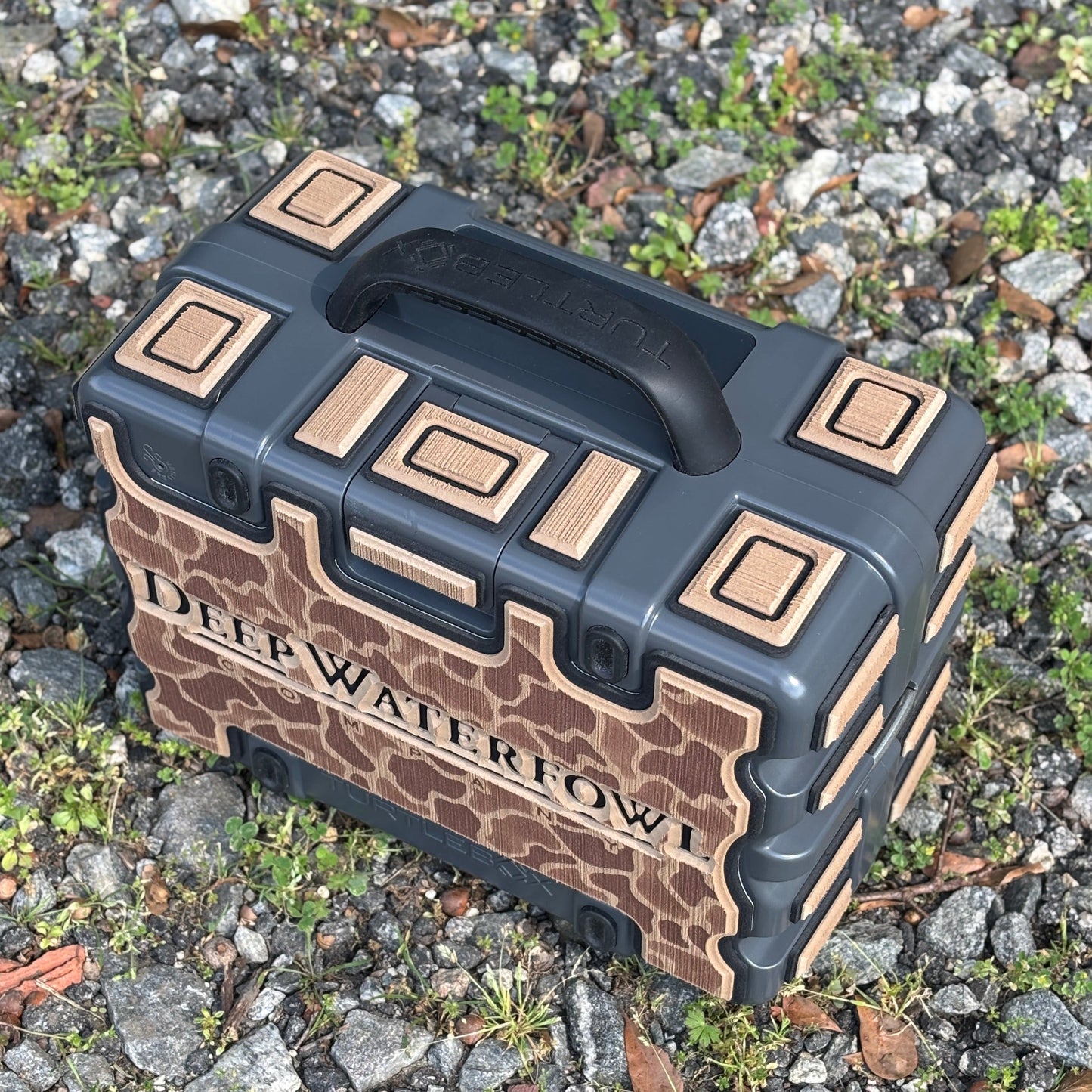 "Deep Waterfowl Co" - Custom Speaker Shell for Turtlebox