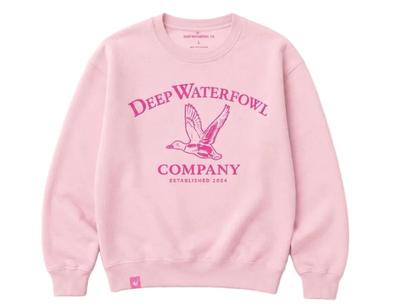 Heritage Crewneck | Light Pink
