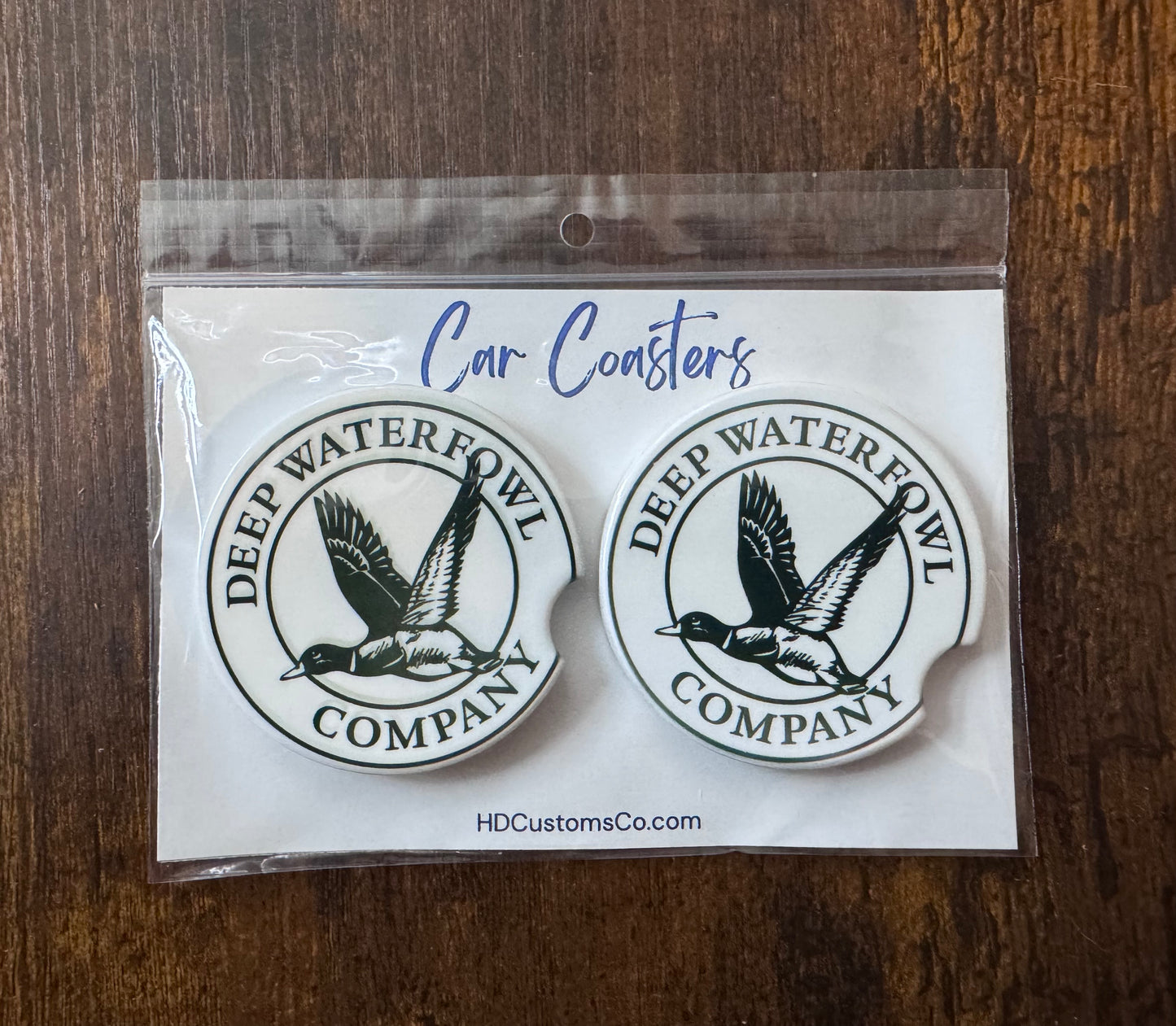 Car Coasters | White