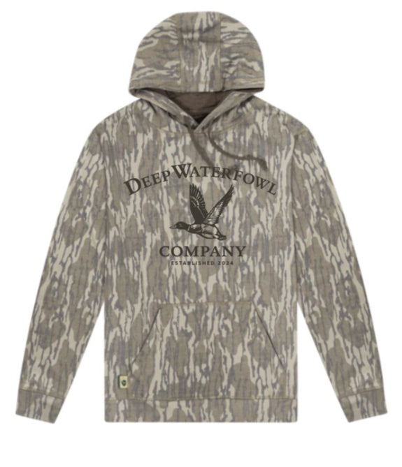 Washed Mossy Oak Bottomland Hoodie