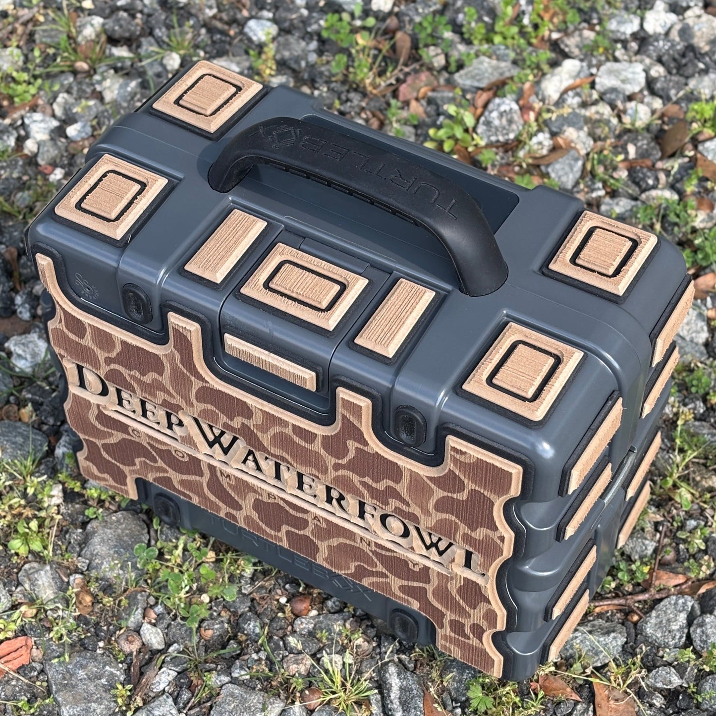 "Deep Waterfowl Co" - Custom Speaker Shell for Turtlebox