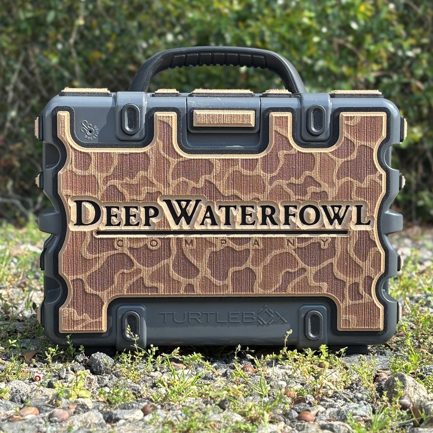 "Deep Waterfowl Co" - Custom Speaker Shell for Turtlebox