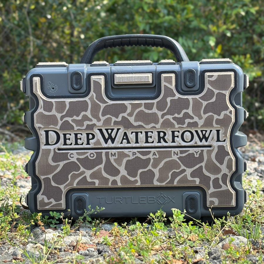 "Deep Waterfowl Co" - Custom Speaker Shell for Turtlebox
