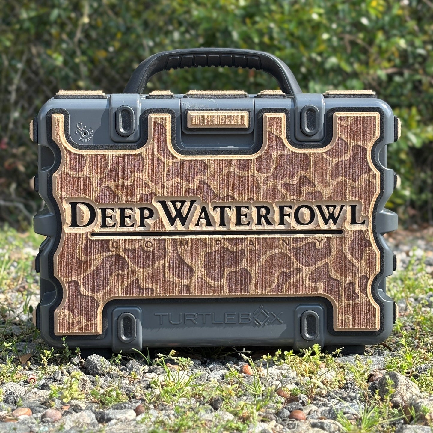 "Deep Waterfowl Co" - Custom Speaker Shell for Turtlebox
