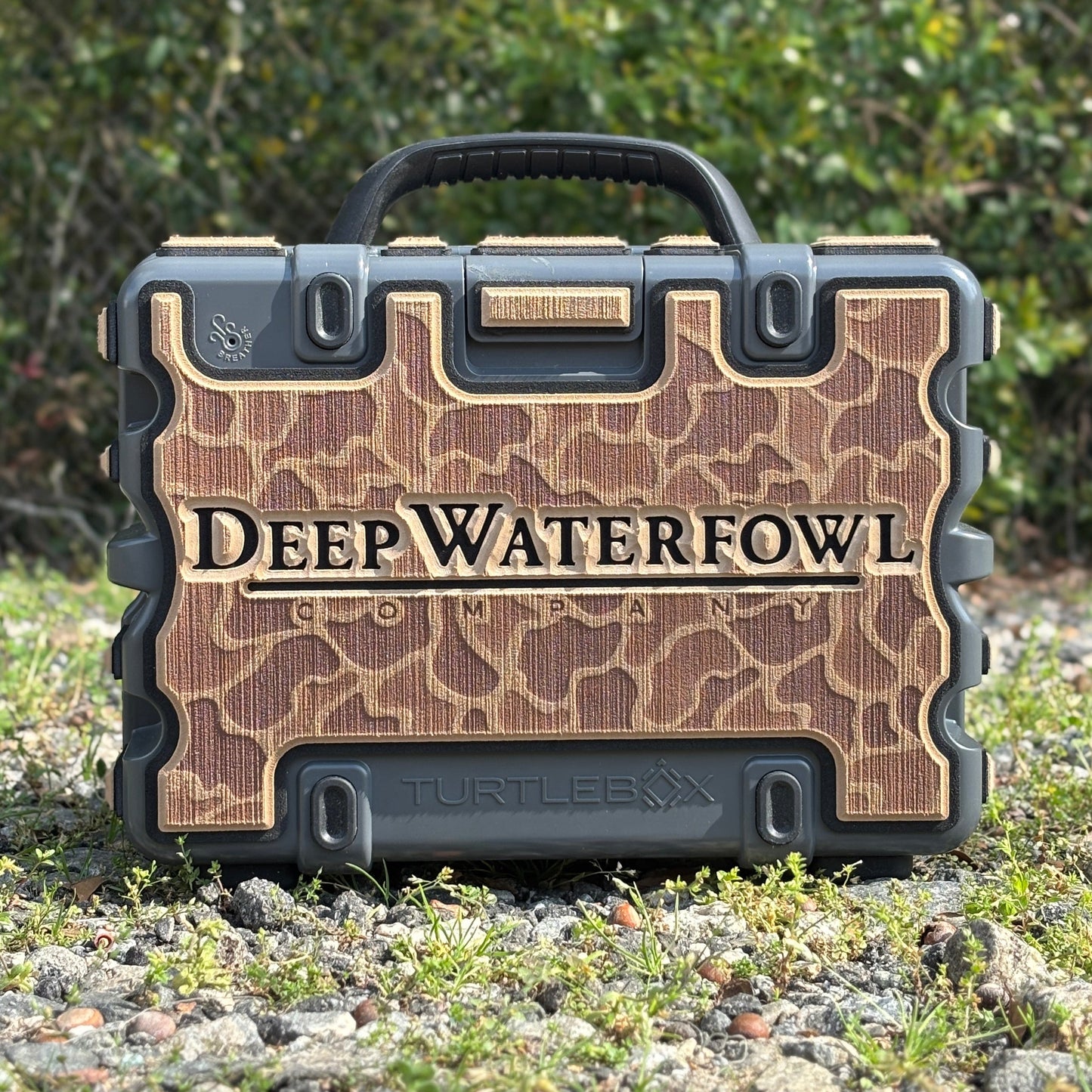 "Deep Waterfowl Co" - Custom Speaker Shell for Turtlebox