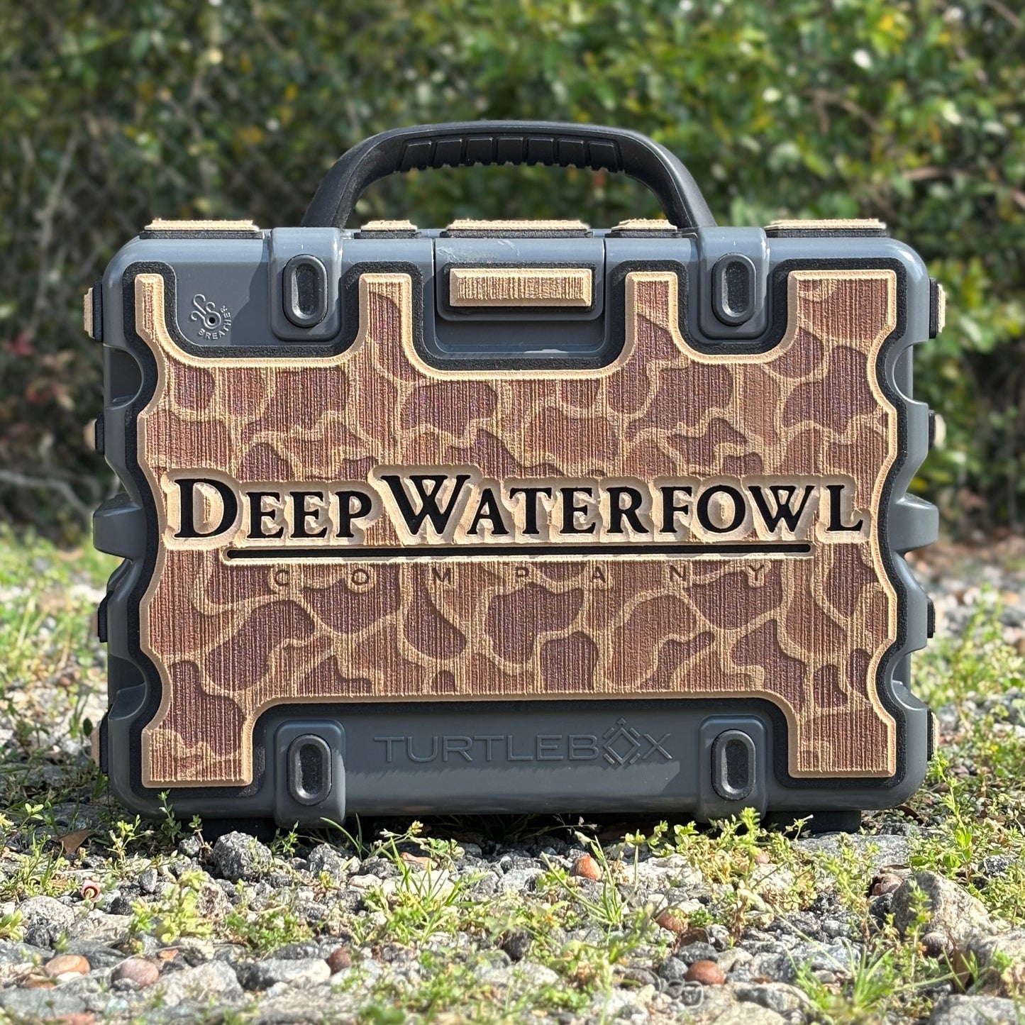 "Deep Waterfowl Co" - Custom Speaker Shell for Turtlebox