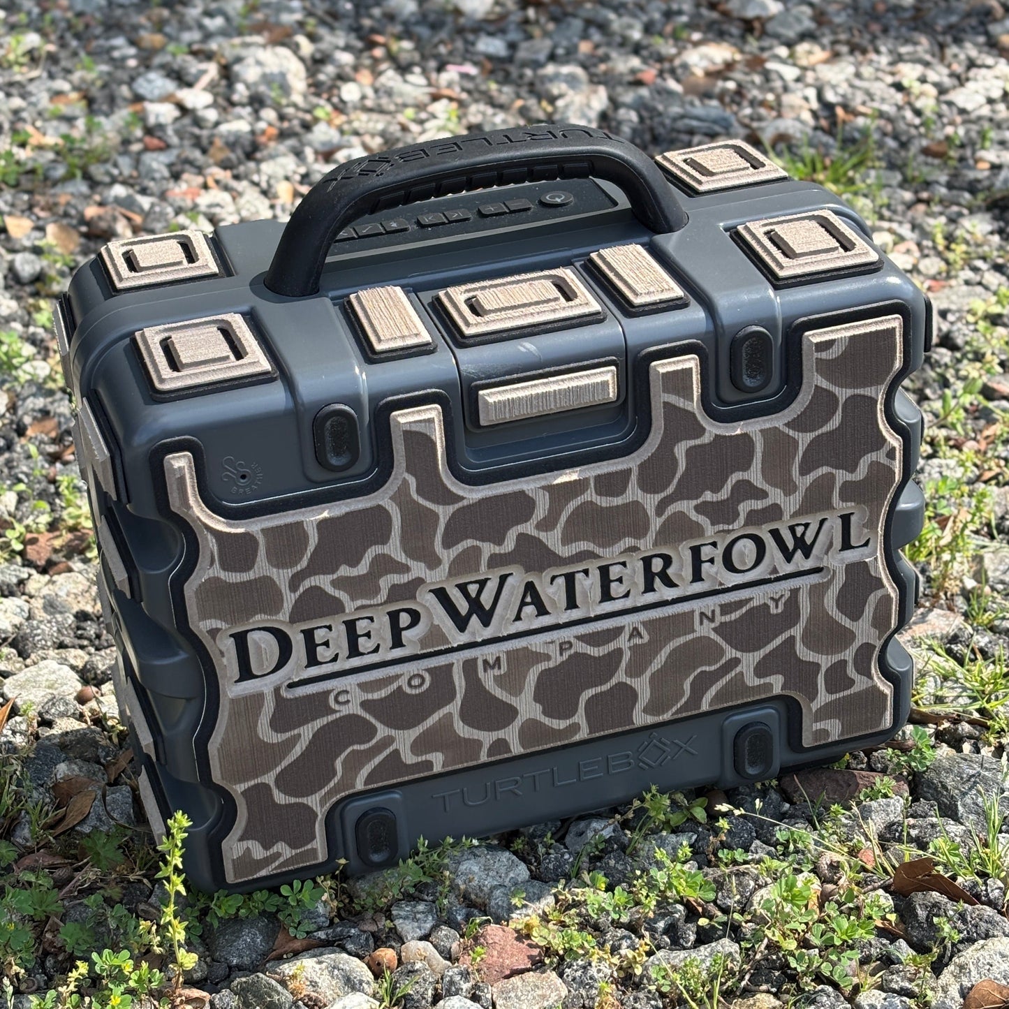 "Deep Waterfowl Co" - Custom Speaker Shell for Turtlebox