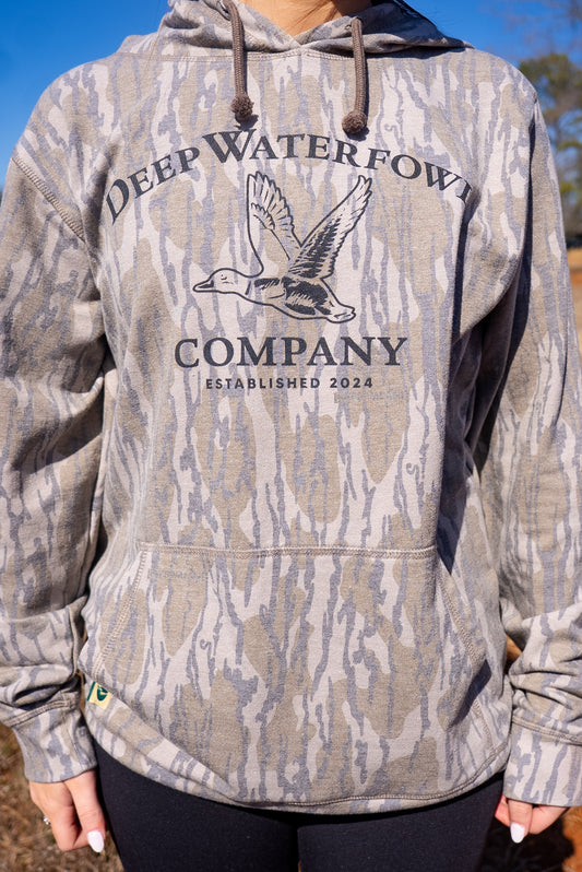 Washed Mossy Oak Bottomland Hoodie