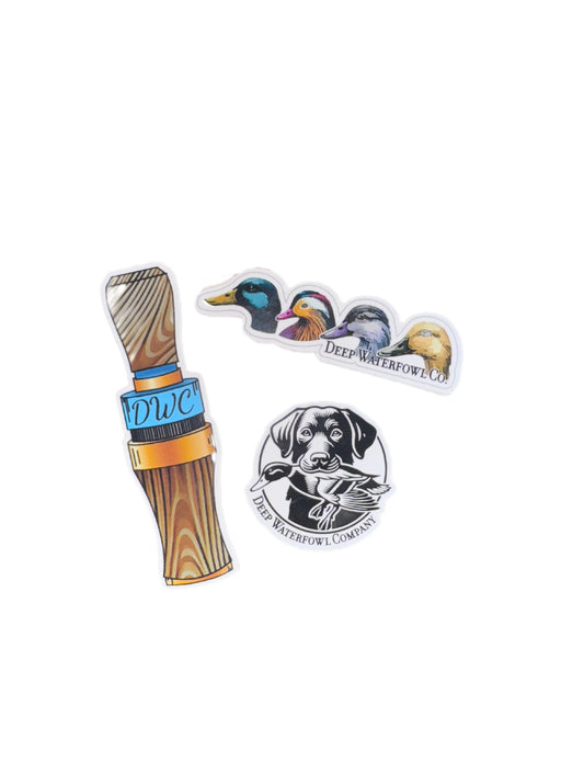 Deep Waterfowl Co. Sticker Pack