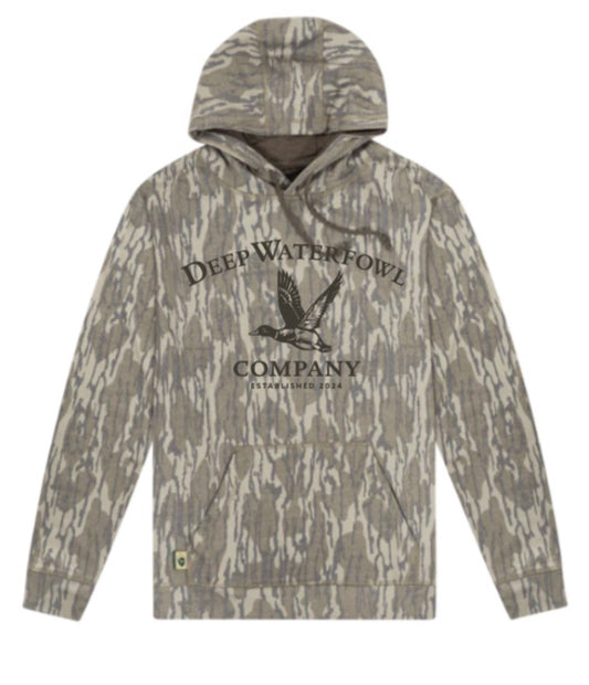 Washed Mossy Oak Bottomland Hoodie