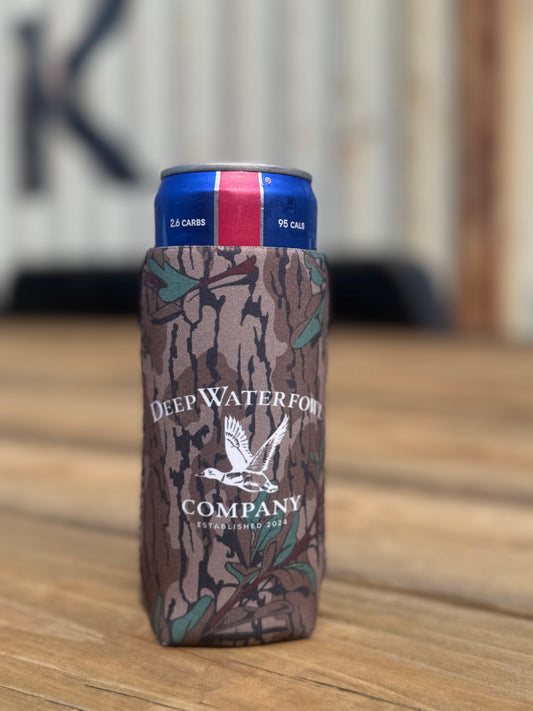 Green Leaf Koozie | SKINNY