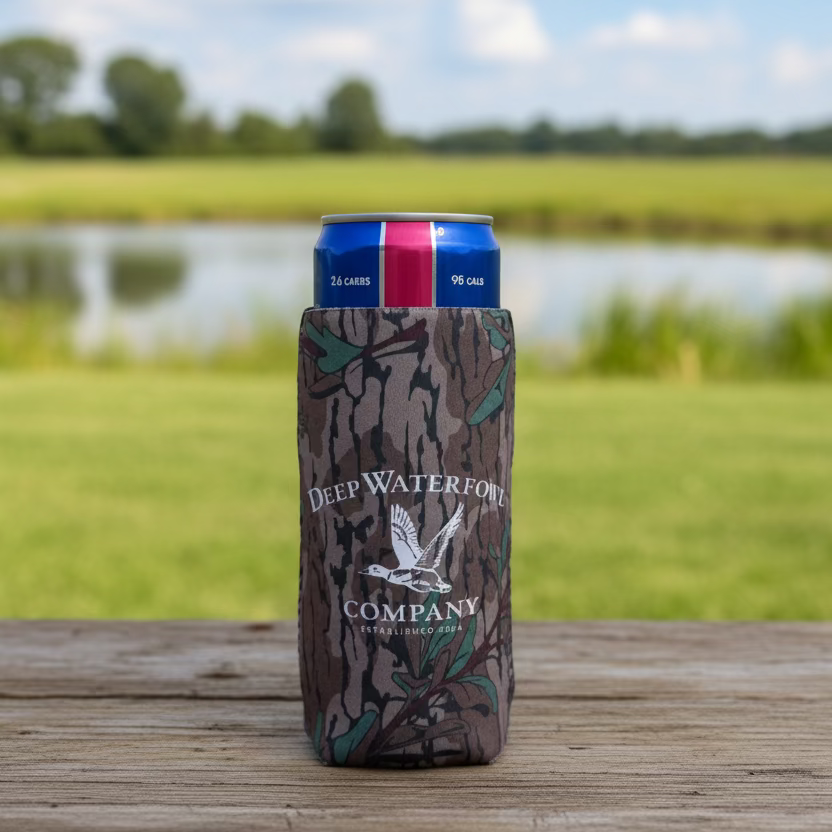 Green Leaf Koozie | SKINNY