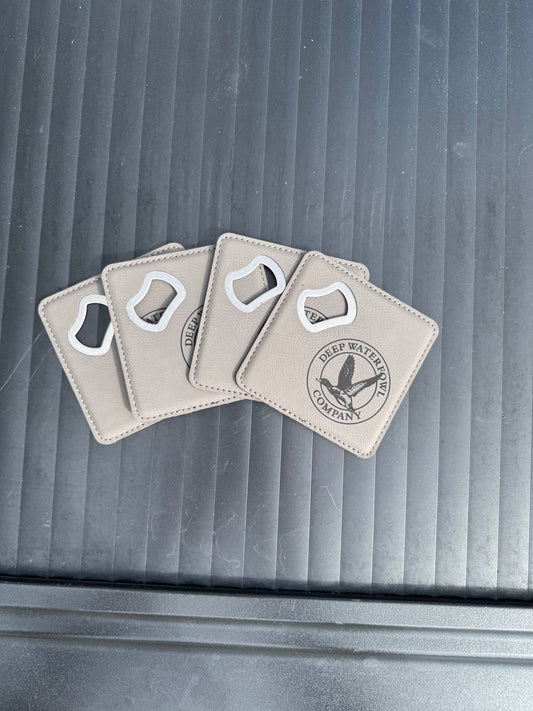 Leather Coasters (4 Pack)