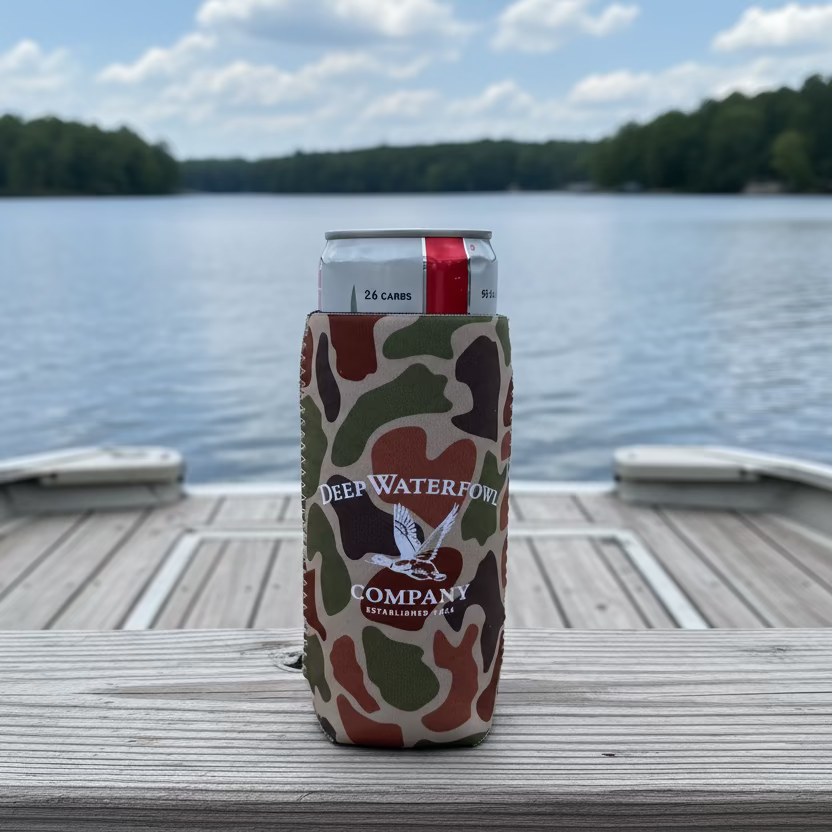 Duck Camo Koozie