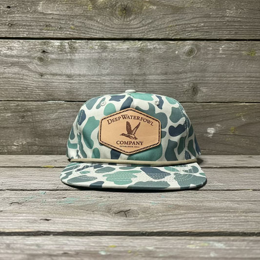 Marsh Camo| Leather Patch