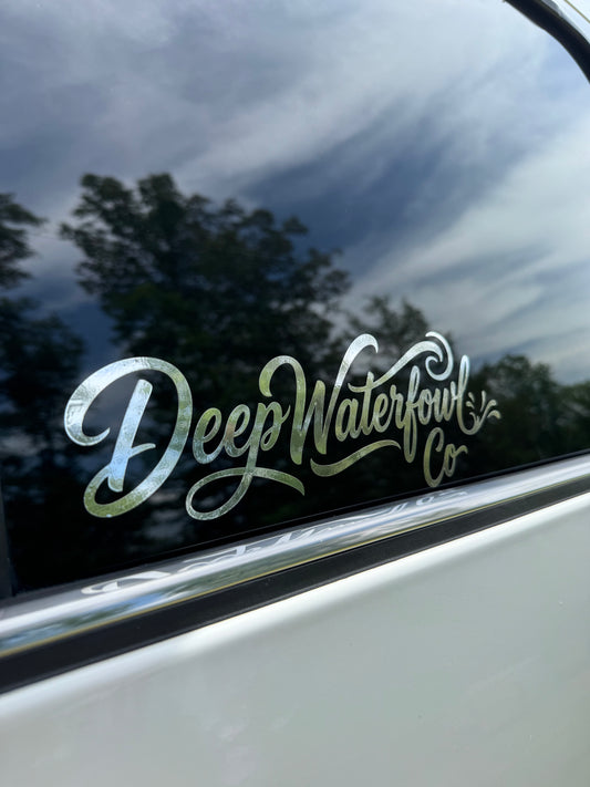 Script Decal 10”