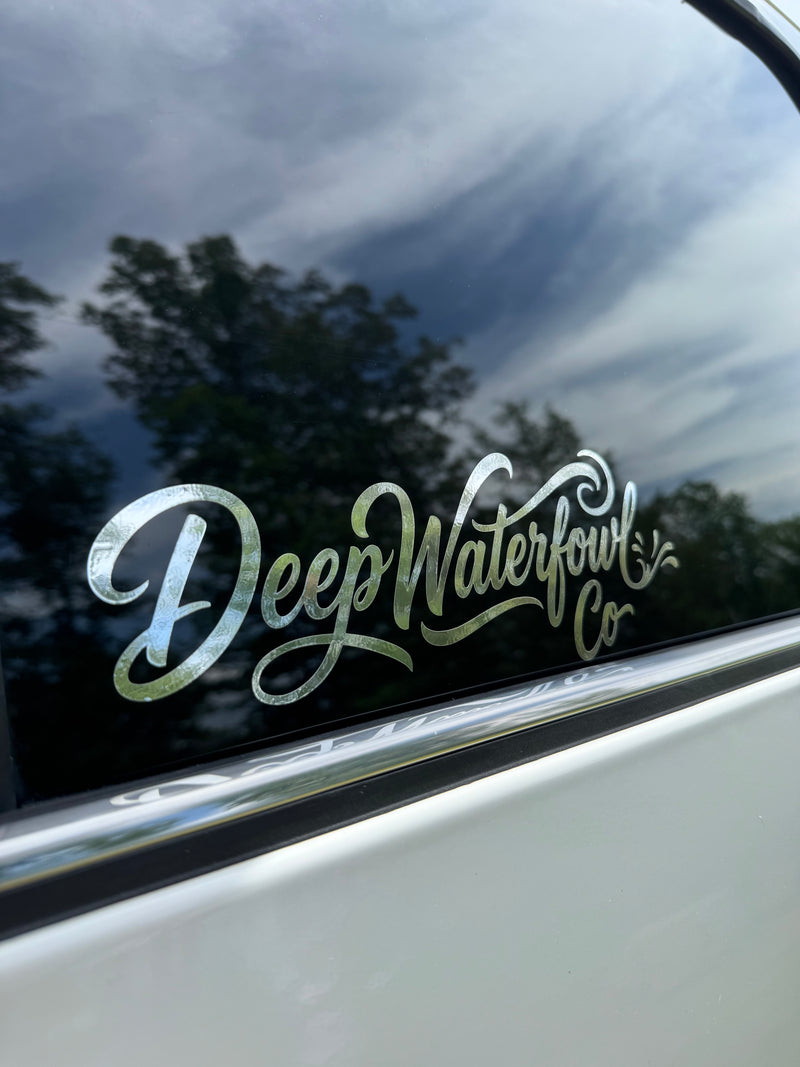 Script Decal 10”