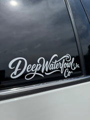 Script Decal 10”