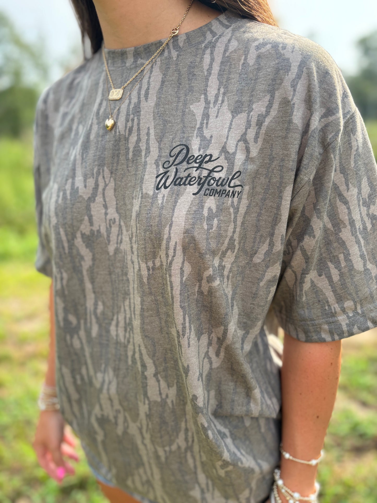 Mossy Oak Bottomland Breaking Water T